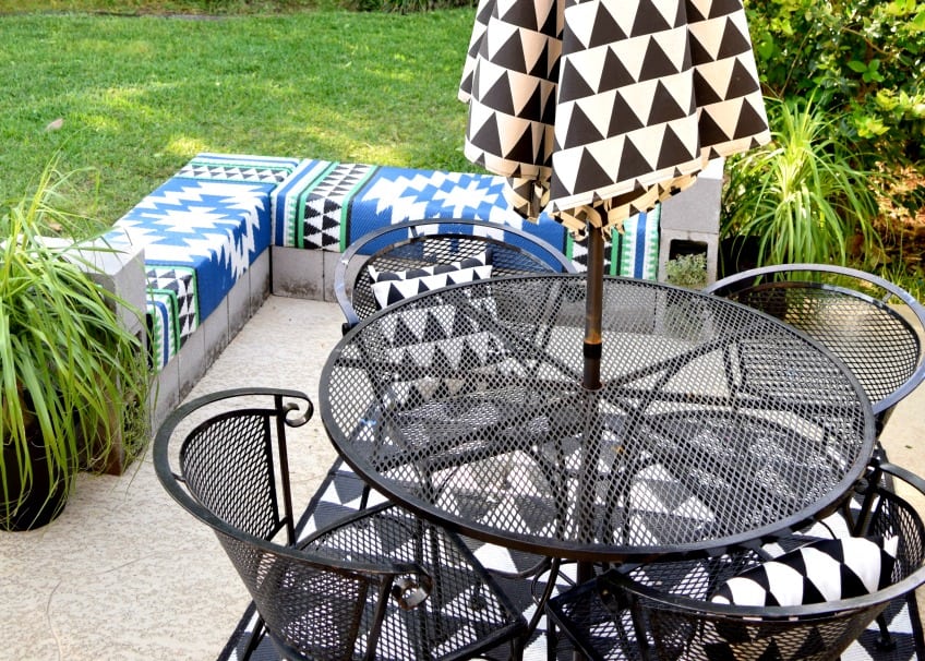 Cinder Block Patio Furniture