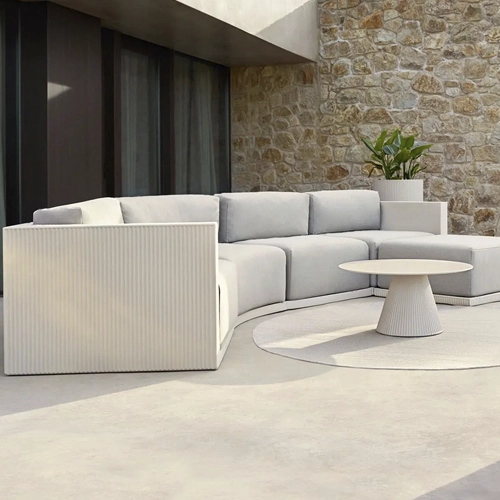 Curved Patio Furniture Elevates Your Outdoor Living Area