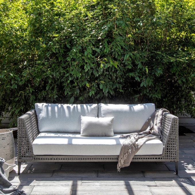 Enhance Your Outdoor Space with the Mainstays Sanza Rattan 4-Piece Wicker Patio Furniture Conversation Set